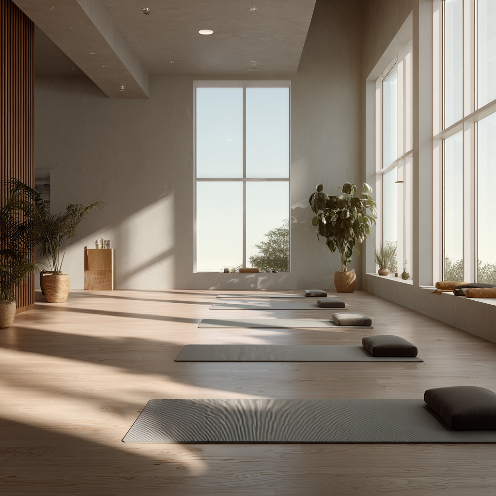 Йога медитація на природі